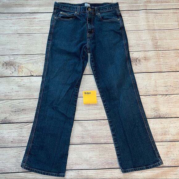 CALVIN KLEIN ICONIC STRAIGHT CUT BLUE JEANS 12 - Picture 3 of 7